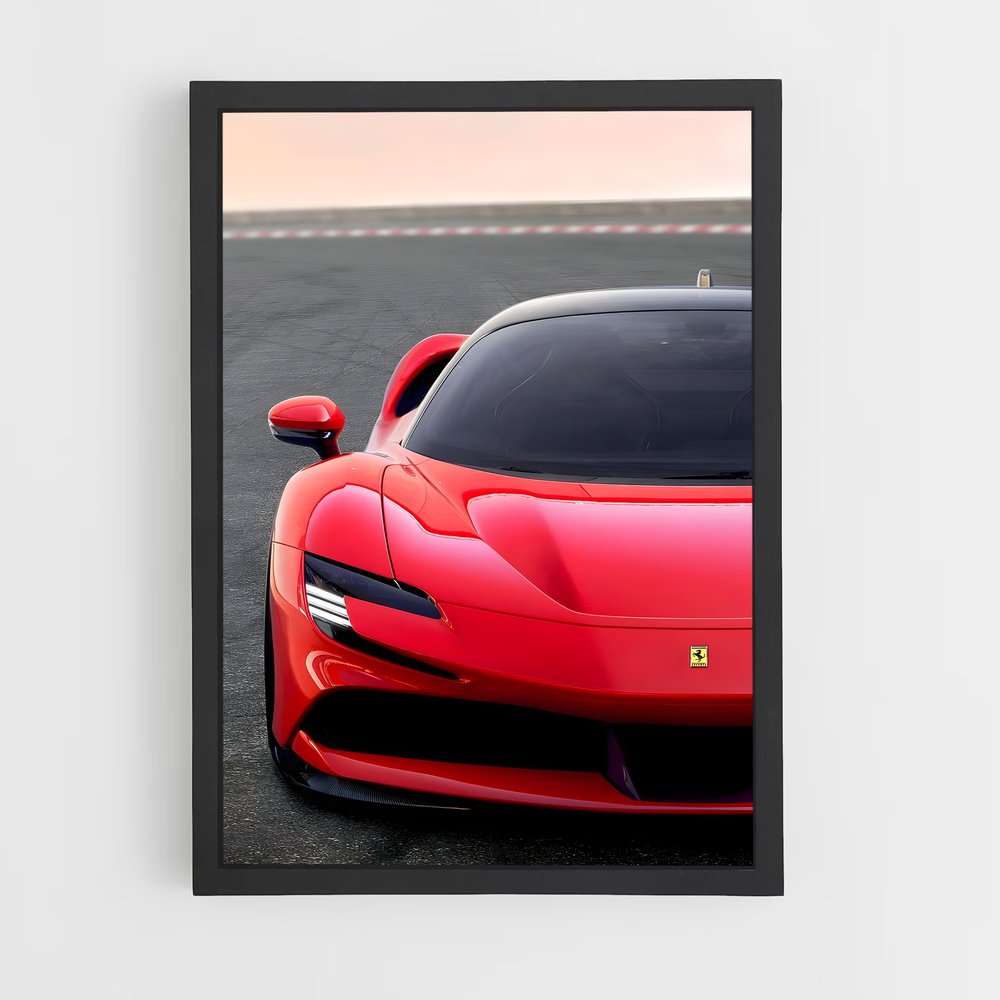 Poster stradale performance – affiche Ferrari (vue 2)